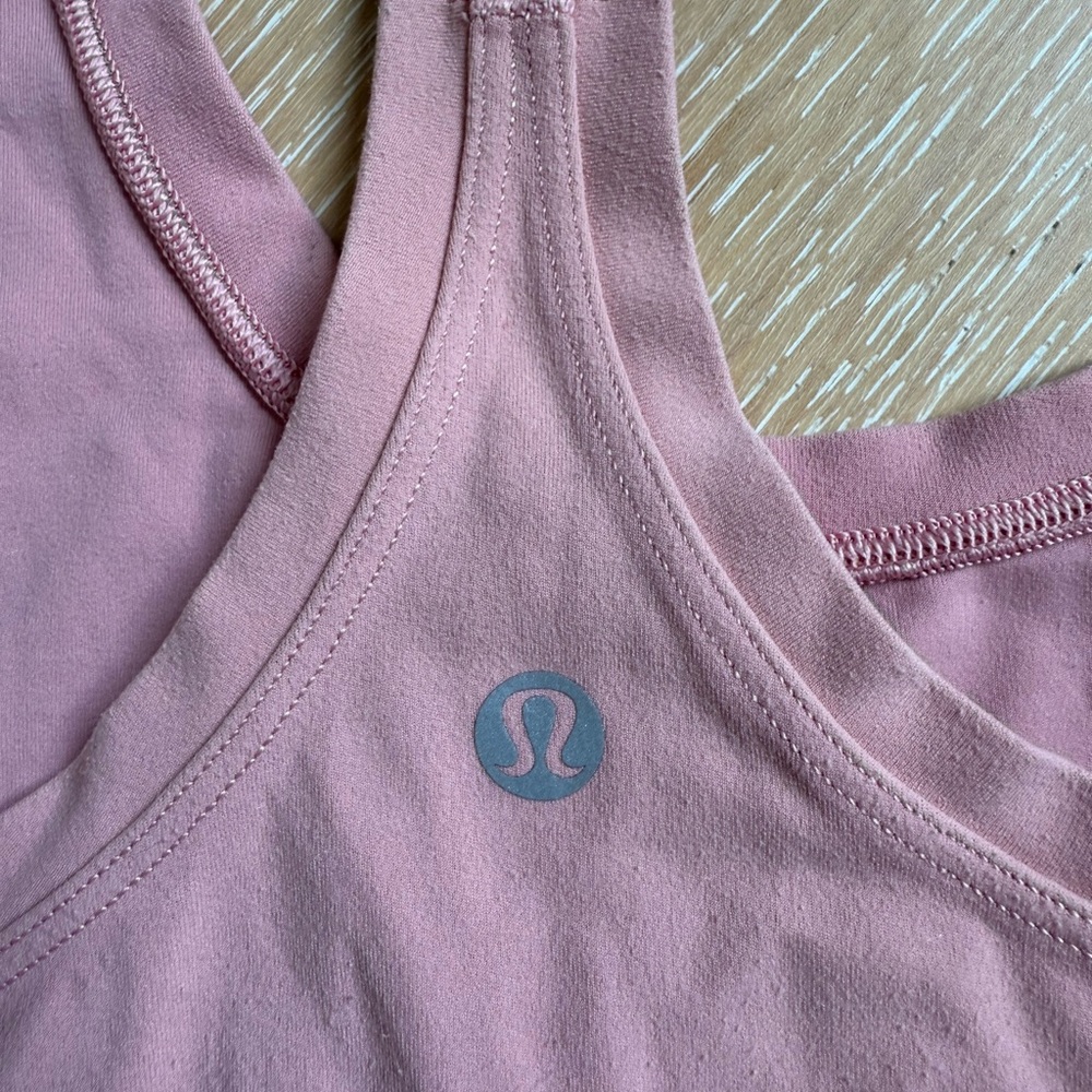 Pink Racerback Tank Top - Picture 5 of 6
